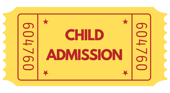 Child Admission (Ages 4 - 13)